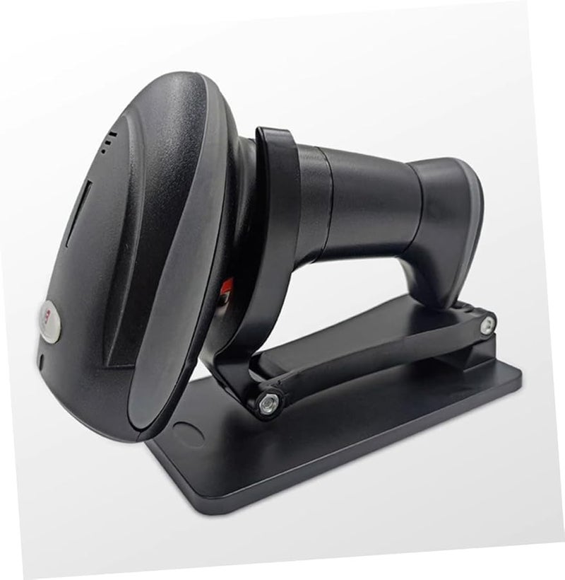 Adjustable Foldable Barcode Scanner Stand with Stable Base for Retail Supermarket Desk Use - Image 4